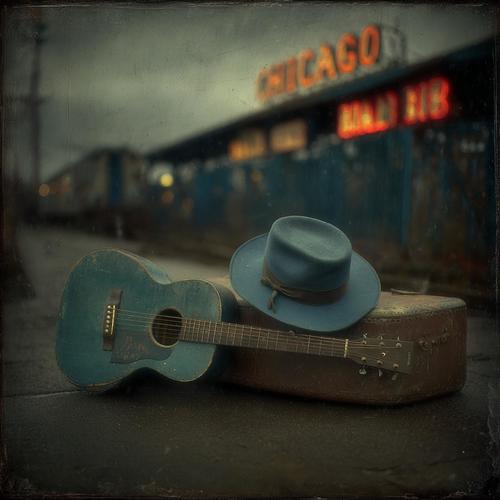 [ 布鲁斯 Blues Music ] Rainy Midnight Chicago – Cozy Slow Blues, Vol. 024：气象诗学的系统化成熟