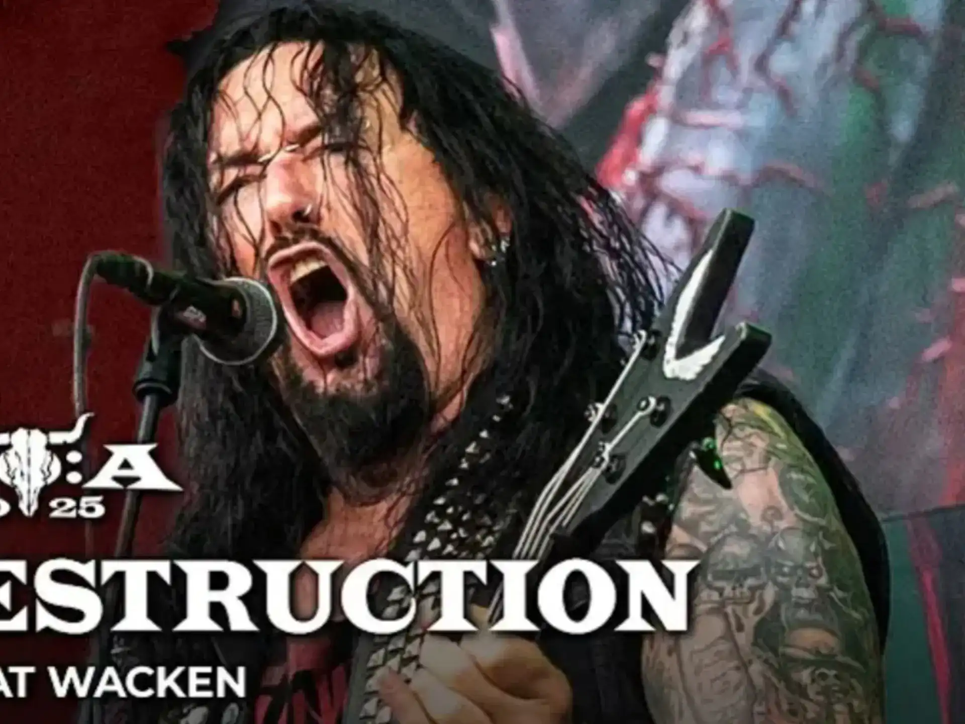 [鞭击金属 Thrash Metal] 毁灭（Destruction）- Live at Wacken Open Air 2025：德国鞭击先驱的泥泞圣战