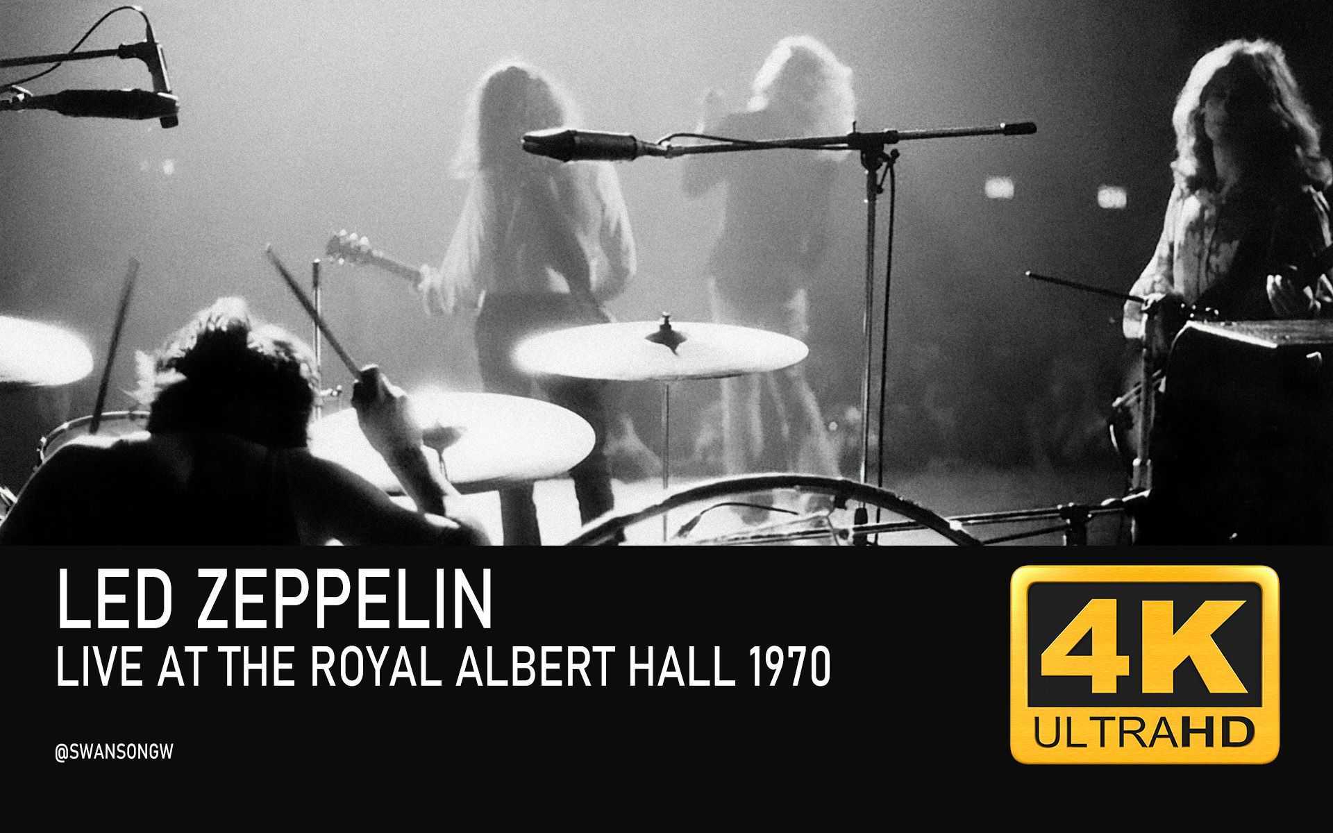[硬摇滚 Hard Rock] 齐柏林飞艇 Led Zeppelin - Live at the Royal Albert Hall 1970：雏形初现的传奇现场