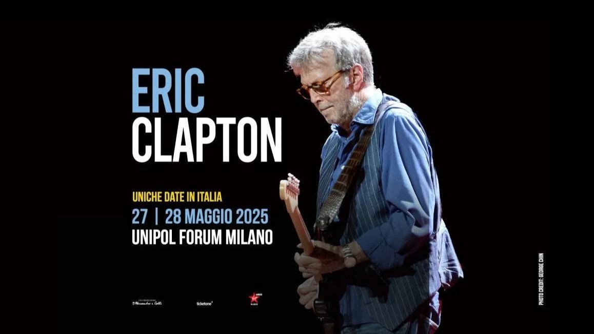 [Blues Rock, 蓝调摇滚] 埃里克·克莱普顿（Eric Clapton）- 米兰2025演奏会：80岁吉他之神的蓝调传奇现场