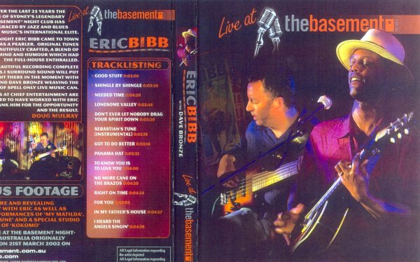 [布鲁斯 Blues] 艾瑞克·毕伯（Eric Bibb）- Live At The Basement 2002：悉尼地下的蓝调朝圣